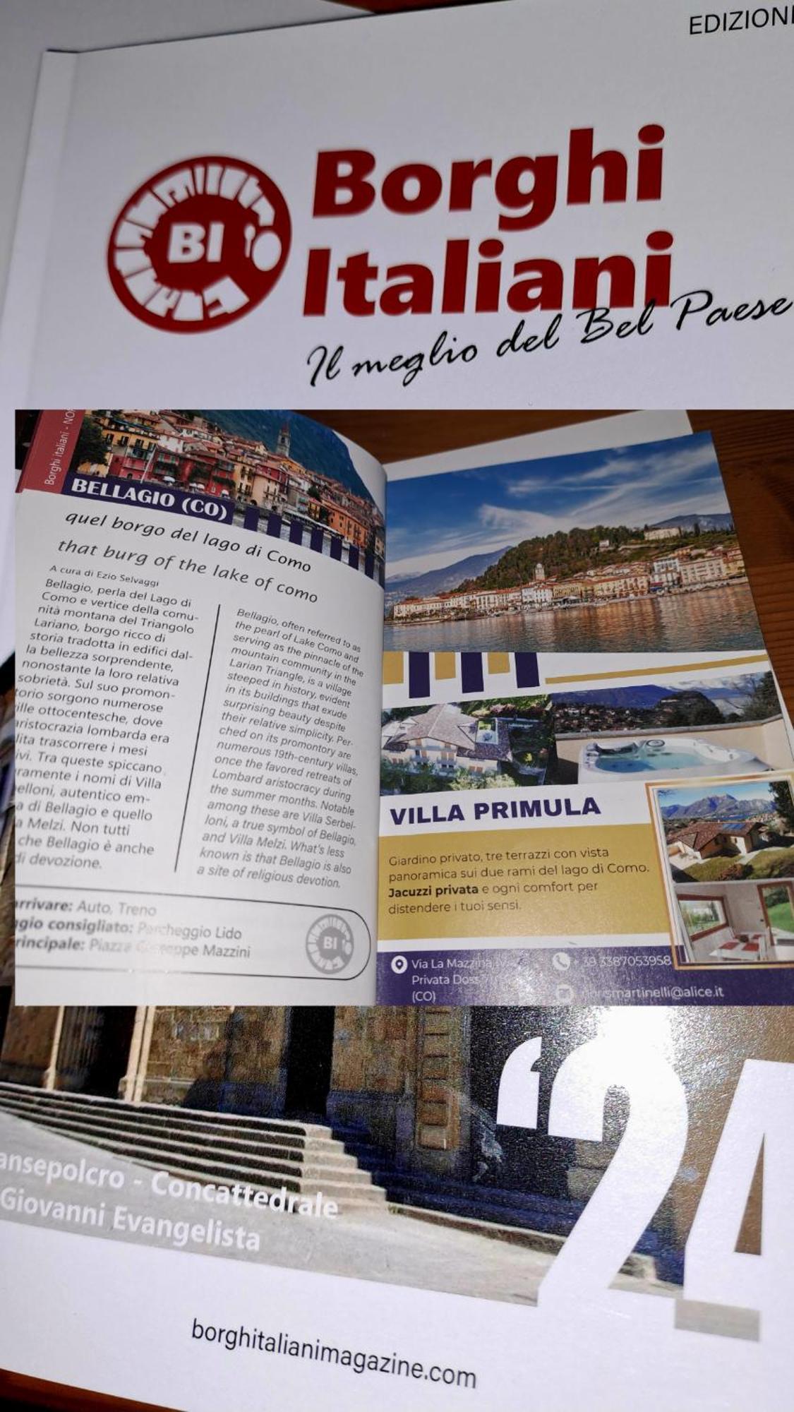 Villa Primula Bellagio Exteriér fotografie